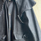 Vintage Black Denim Duster