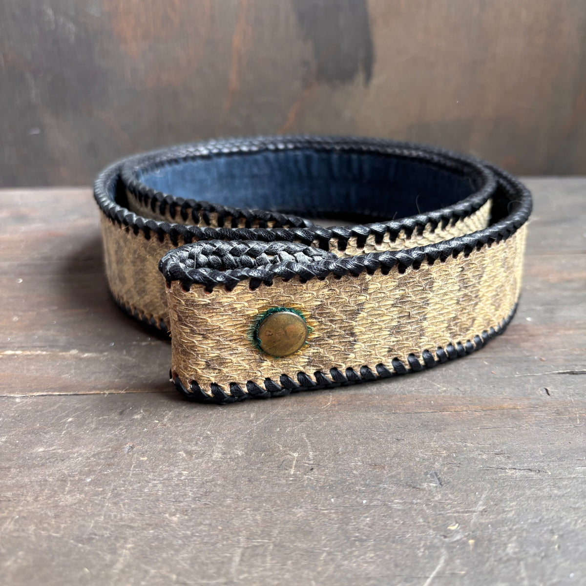 Vintage Rattlesnake Belt