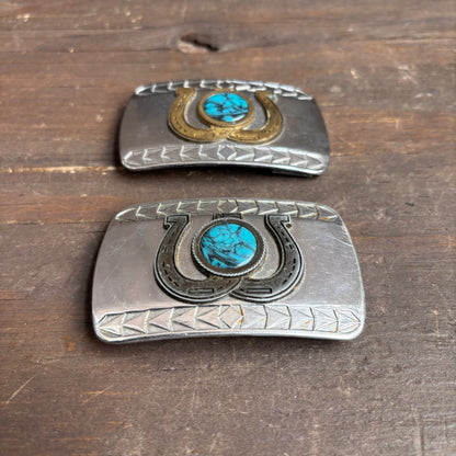 Double Horseshoe Belt Buckle