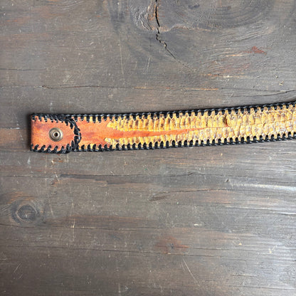 Vintage Rattlesnake Belt