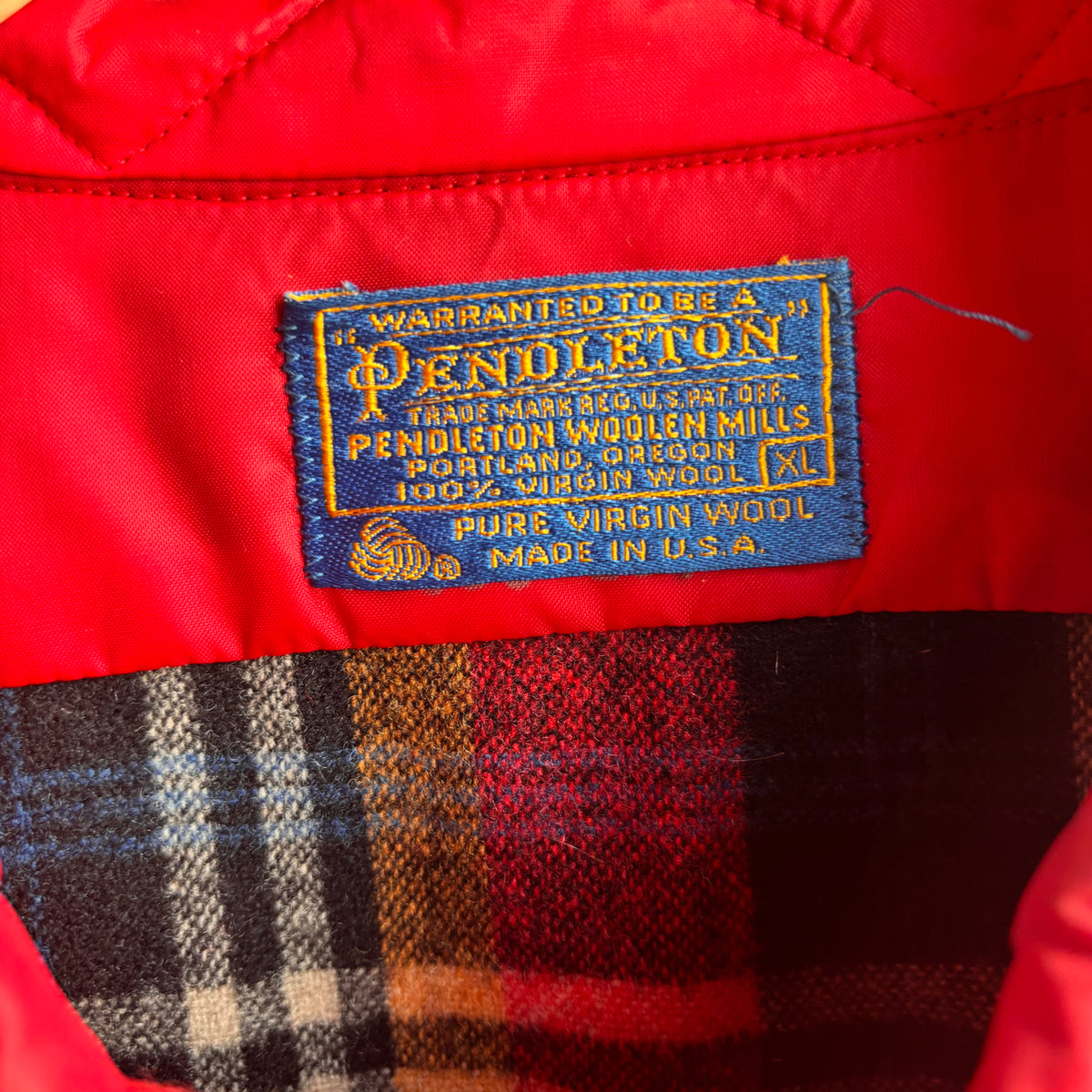 Pendleton Colorful Plaid Button Up
