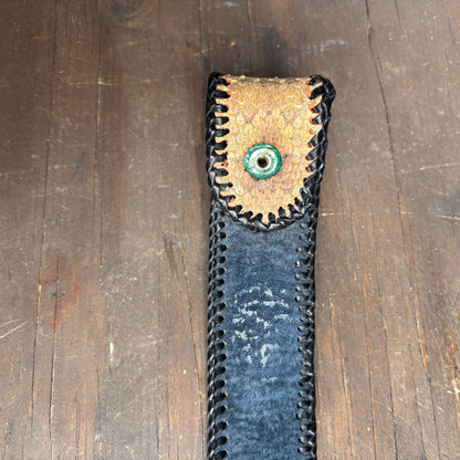 Vintage Rattlesnake Belt