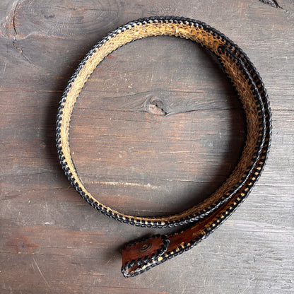 Vintage Rattlesnake Belt