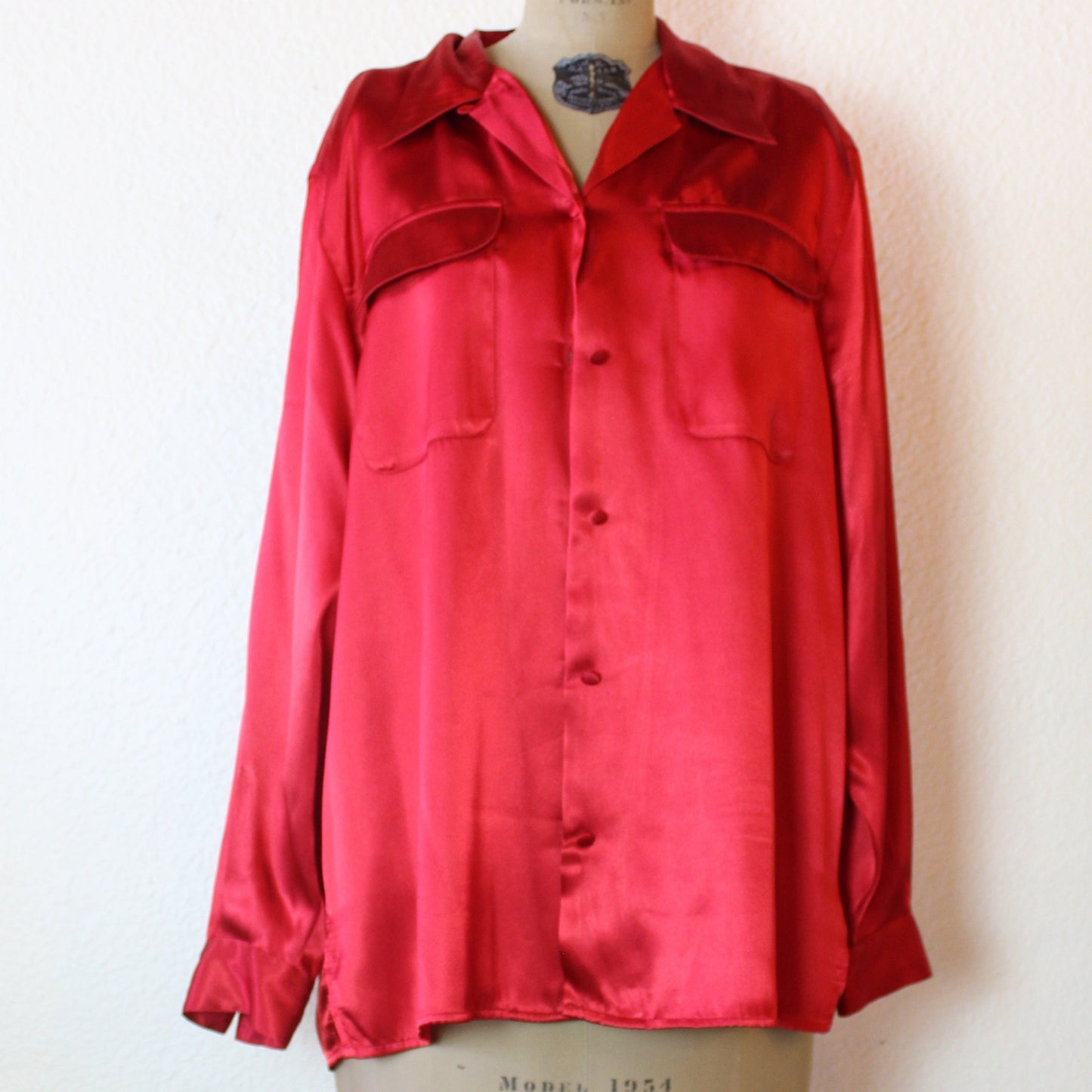Red Laura Scott Blouse Shirt