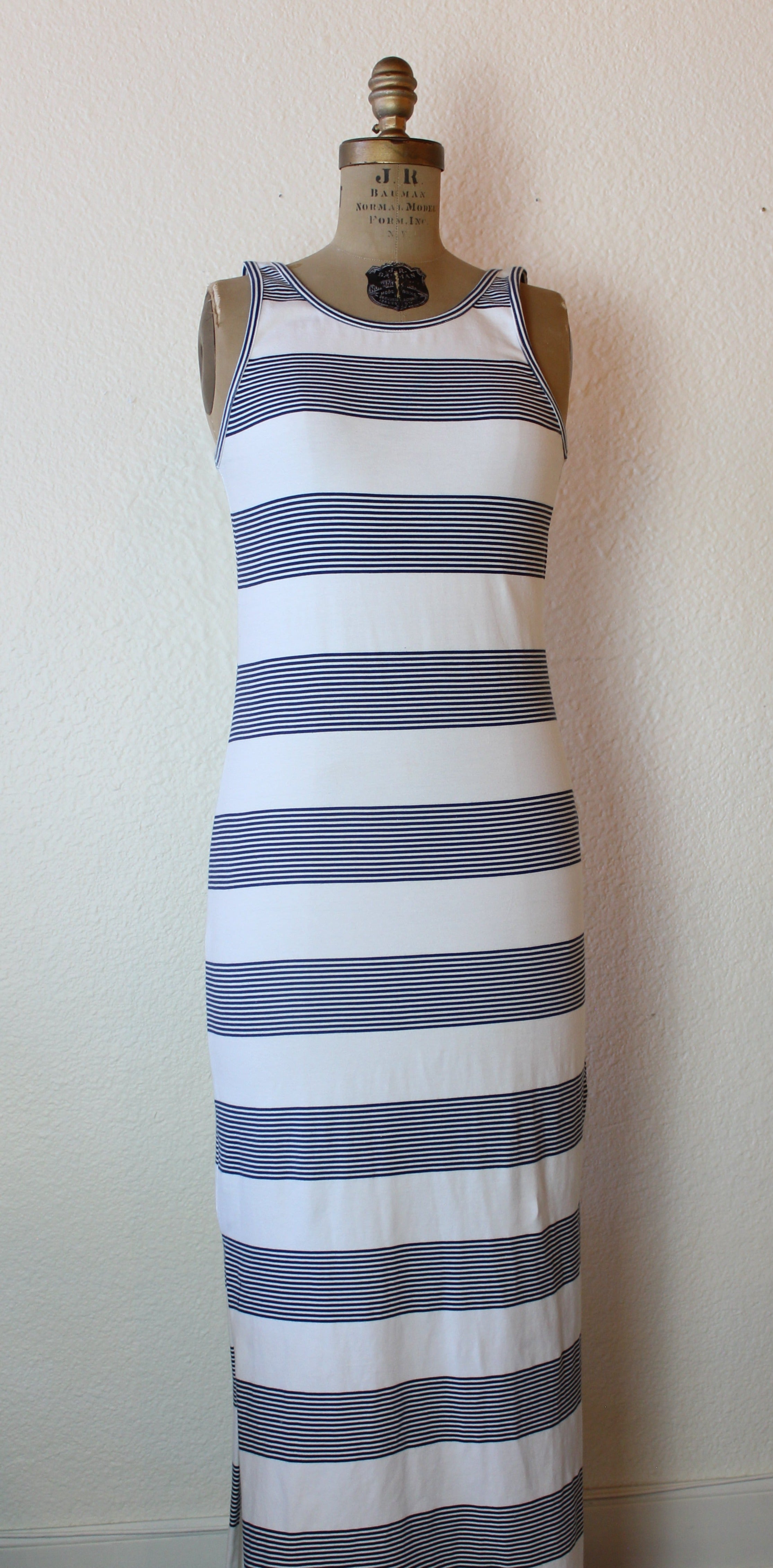 Roxy striped deals maxi dress