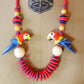 Red Parrot Necklace
