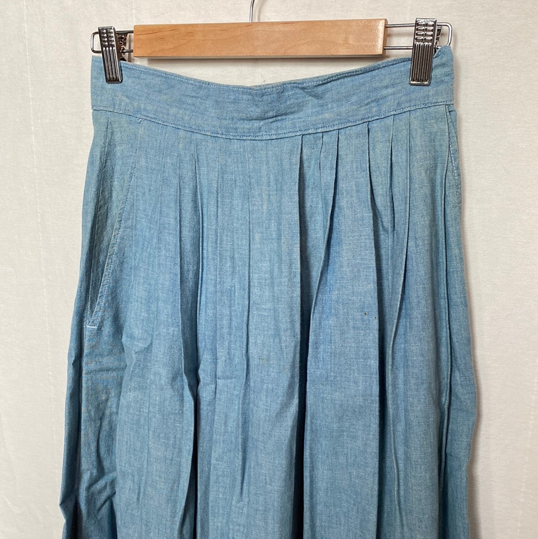Ralph Lauren Chambray Skirt