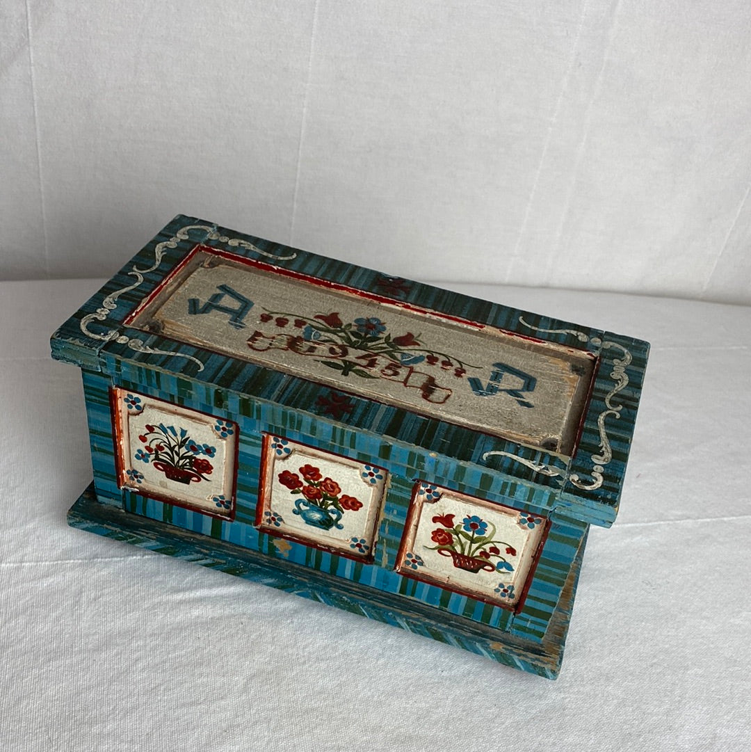 1945 Wooden Decorative Box