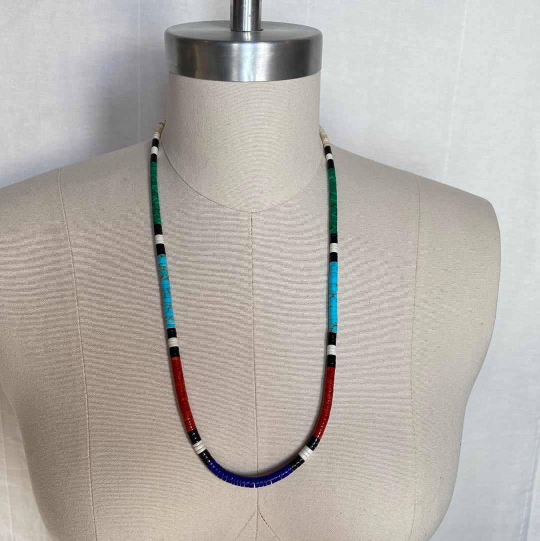 Multi Colored Beaded Necklace
