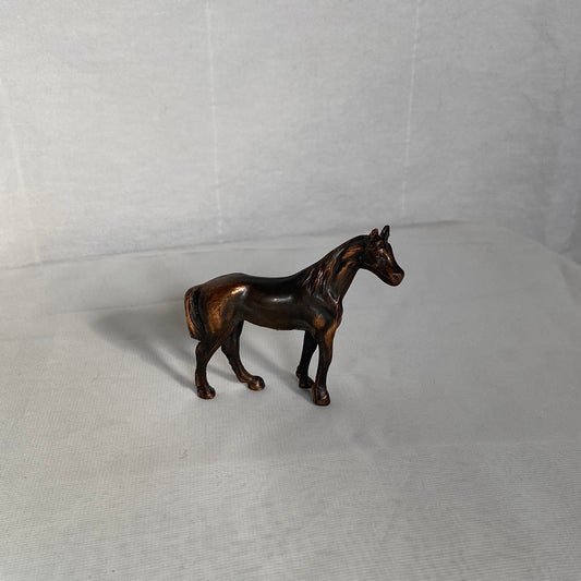 Metal Pony Statue