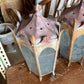Vintage Candle Lanterns- worn