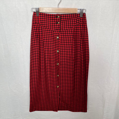 Woolworth Checkered Skirt
