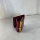 Small Red Leather Coin Purse