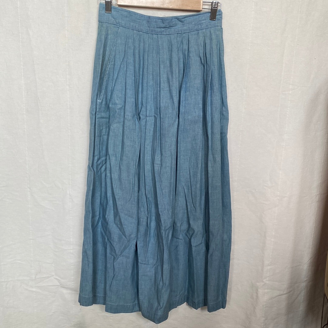 Ralph Lauren Chambray Skirt