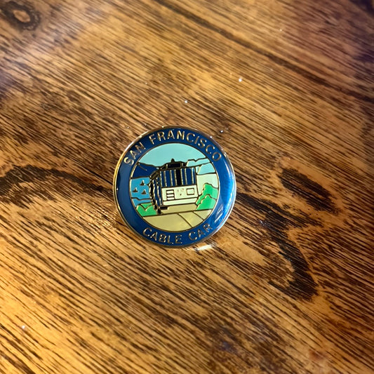 San Fransisco Cable Car Pin