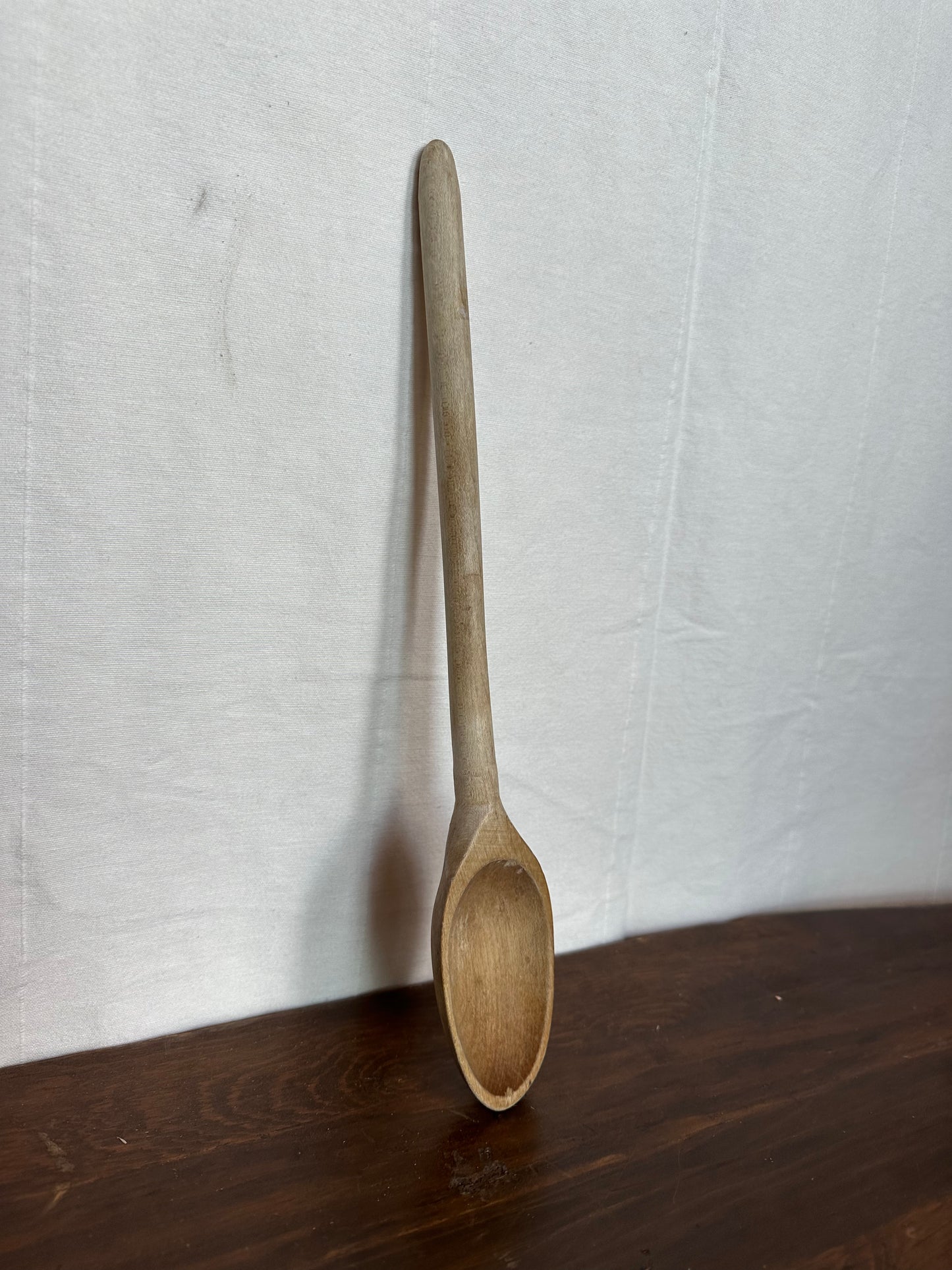 Light wooden spoon handmade