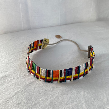 Colorful Beaded Hat Band