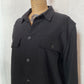 Isabel Benenato Black Button Up Jacket