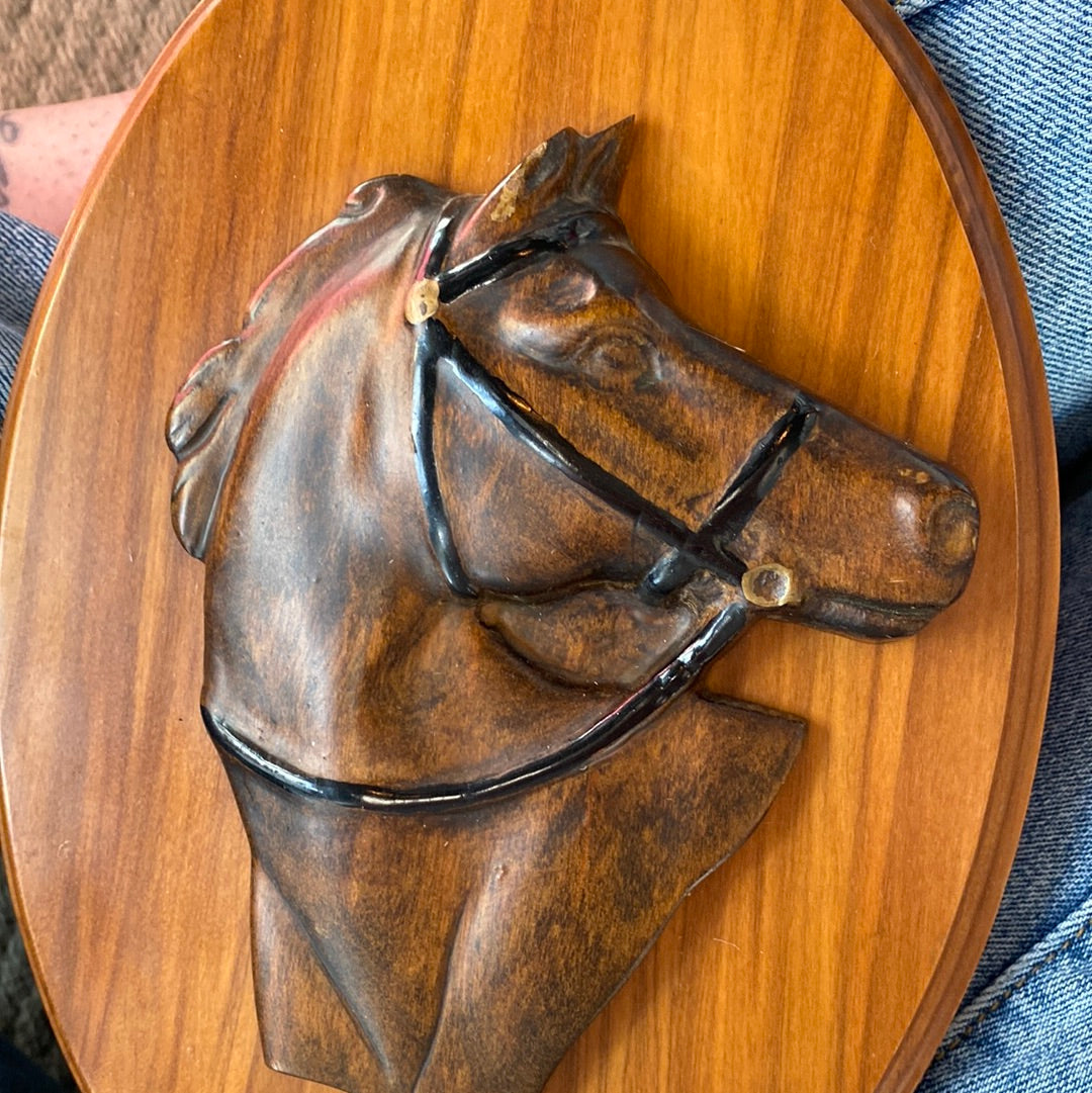 Horse Wooden Wall Plaques