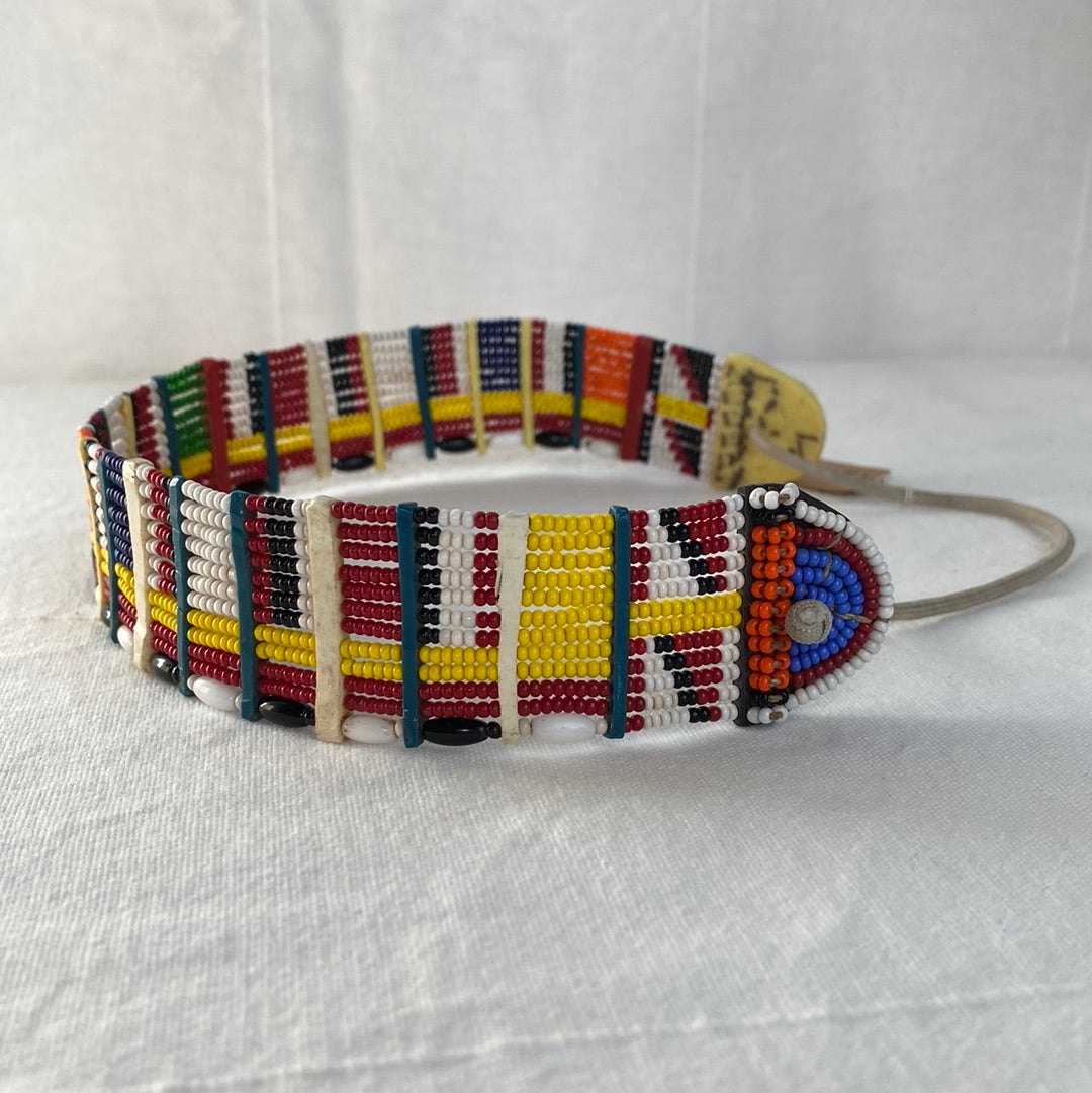 Colorful Beaded Hat Band