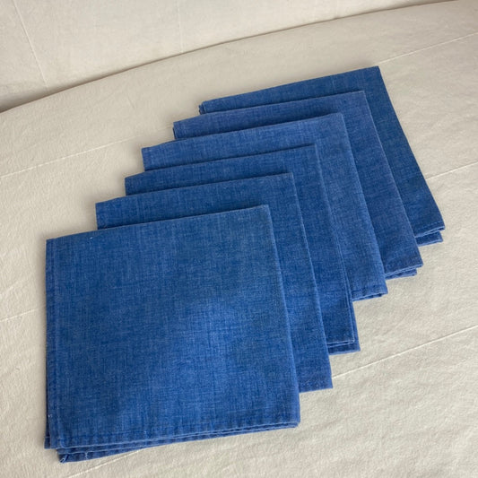 Blue Denim Napkins